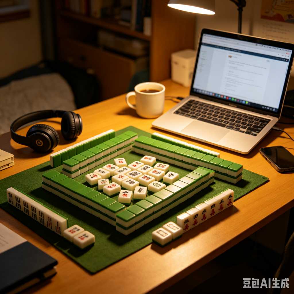 hand carved mahjong tiles