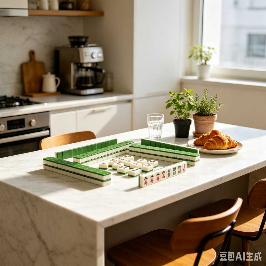 bright color mahjong tiles