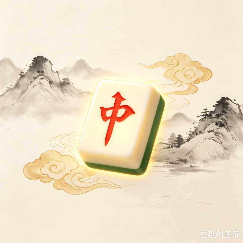real wood mahjong set