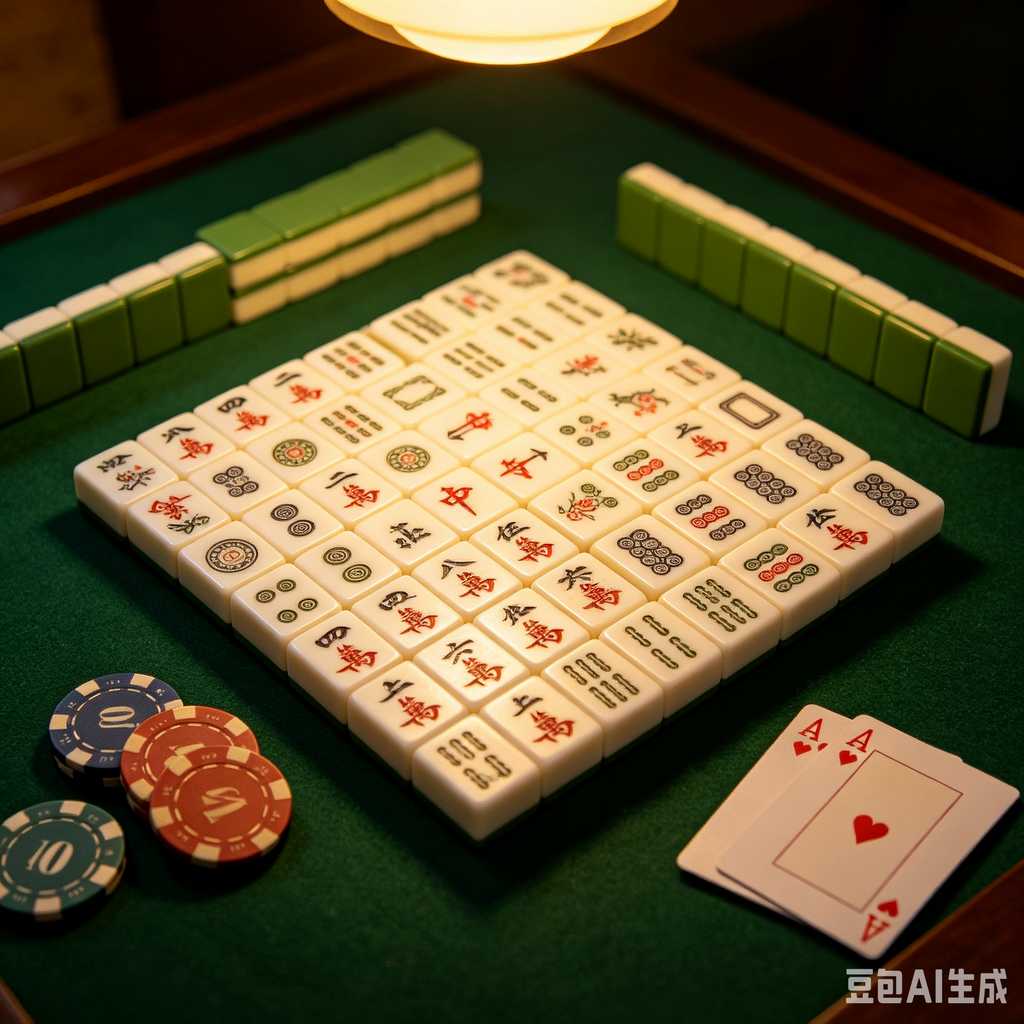 mahjong table cover mat
